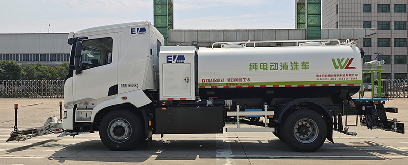 Pure Electric Cleaning Vehicle