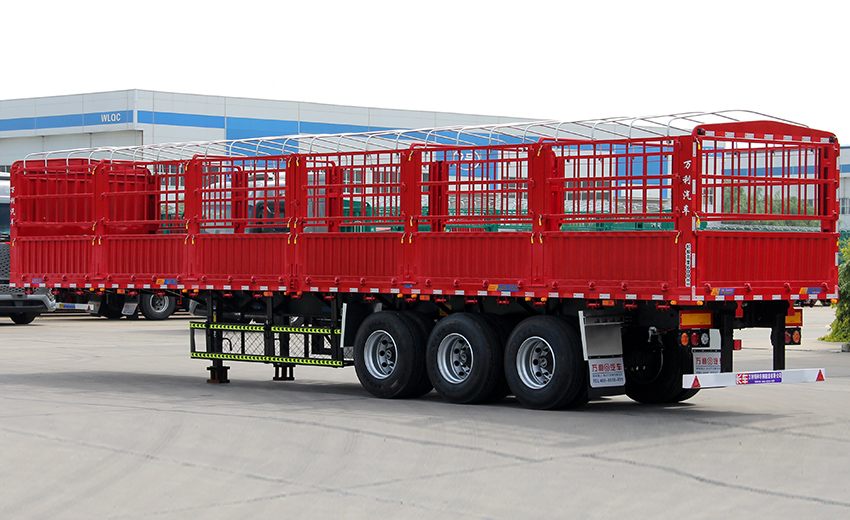 Flatbed Stake Semi-Trailer